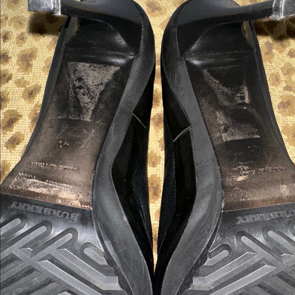 Burberry Black Platform Heels - Picture 13 of 16